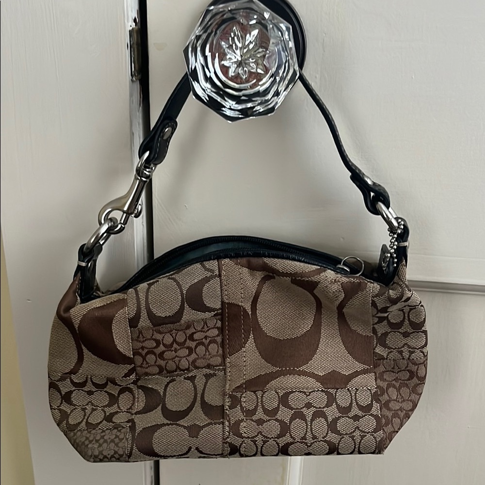 Coach Brown Patterned Women's Bag